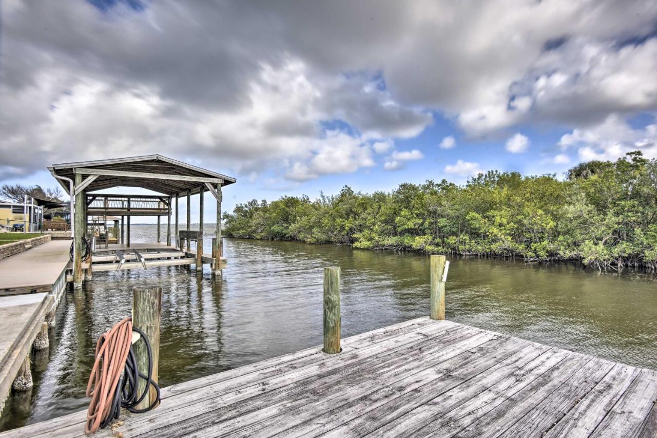 Merritt Island Home With Boat Dock On Canal Front! Esterno foto